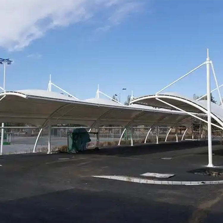 马边膜结构电动车棚