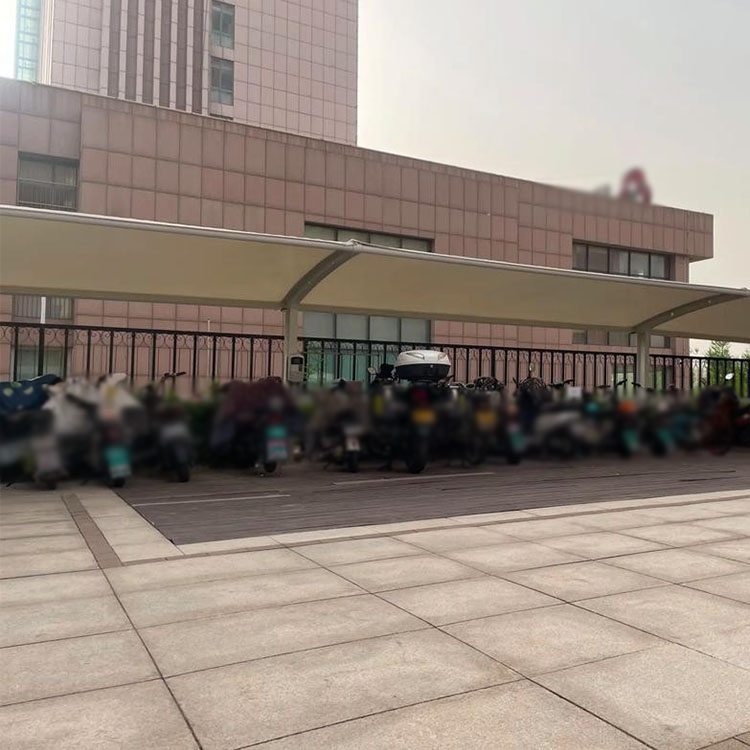 马边膜结构电动车棚