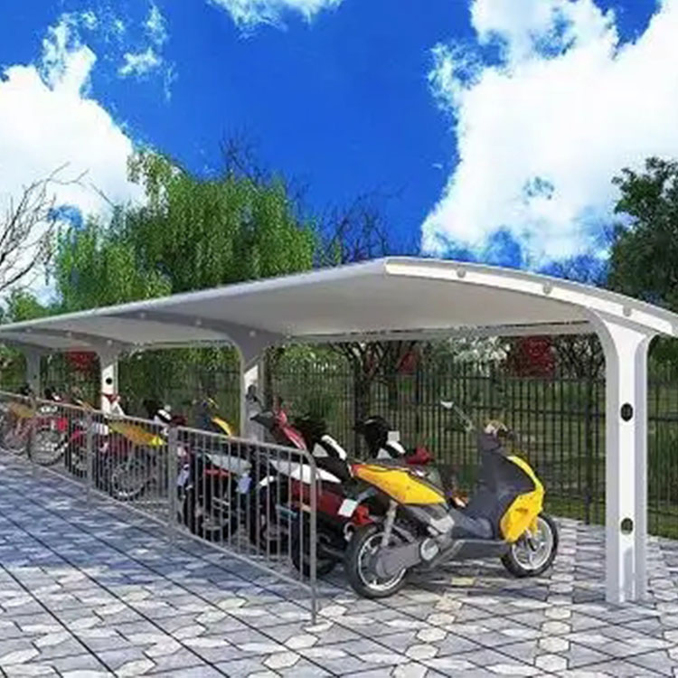 马边膜结构电动车棚