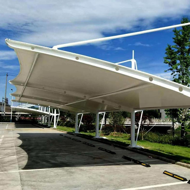 马边膜结构汽车棚